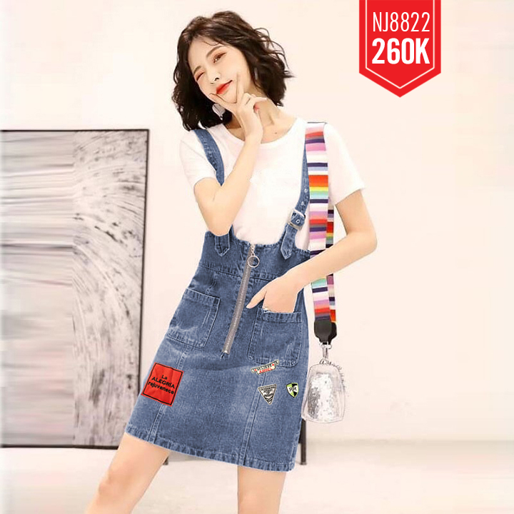 YẾM JEAN DÂY GÀI PHỐI DÂY KÉO